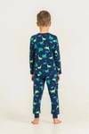 RolyPoly Erkek Çocuk Baskılı Pijama Takımı Lacivert RP3887-3