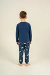 RolyPoly Erkek Çocuk Baskılı Pijama Takımı Lacivert RP3862-3