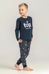 RolyPoly Erkek Çocuk Baskılı Pijama Takımı Lacivert RP3870-3