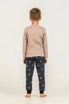 RolyPoly Erkek Çocuk Baskılı Pijama Takımı Bej RP3870-3
