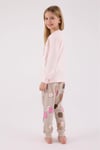 RolyPoly Kız Çocuk Alt Üst Takım Pembe RP3705-2