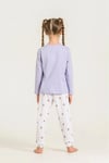 RolyPoly Kız Çocuk Baskılı Pijama Takımı Lila RP3912-3