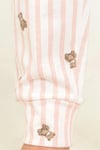 RolyPoly Kız Çocuk Baskılı Pijama Takımı Beyaz  RP3912-3
