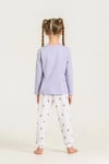 RolyPoly Kız Çocuk Baskılı Pijama Takımı Lila RP3912-3