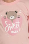 RolyPoly Kız Çocuk Baskılı Pijama Takımı Pembe RP3911-3