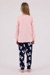 Rolypoly Kız Çocuk Regular Baskılı Pijama Takımı Pembe RP3708-2