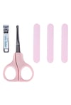 Sevi Bebe Kız Bebek 3'lü Tırnak Bakım Seti Pembe 507