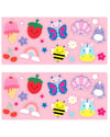 Skip Hop Spark Style Paslanmaz Çelik Stickerlı Suluk Pembe 9Q361110