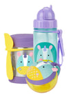 Skip Hop Zoo Beslenme Seti Unicorn Pipetli Suluk - Çerez Kabı - Çelik Termos