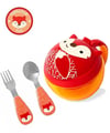 Skip Hop Zoo Çerez Kabı - Çatal Kaşık Tilki Set