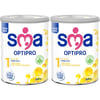 SMA Optipro 1 Probiyotik Bebek Sütü 800 gr 2 Adet