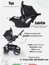 Sunny Baby 9023 İcon Travel Sistem Bebek Arabası Siyah 