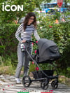 Sunny Baby 9023 İcon Travel Sistem Bebek Arabası Siyah 