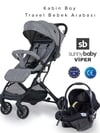 Sunny Baby Viper Kabin Boy Travel Sistem Bebek Arabası Gri 9004