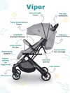 Sunny Baby Viper Kabin Boy Travel Sistem Bebek  Arabası Bej 9004