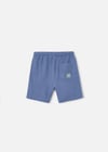 The Boston Kids Erkek Çocuk Basic Bermuda Şort Mavi 6223