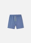 The Boston Kids Erkek Çocuk Basic Bermuda Şort Mavi 6223
