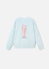 The Boston Kids Erkek Çocuk Baskılı Sweatshirt Mavi 6420