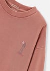 The Boston Kids Erkek Çocuk Baskılı Sweatshirt Tarçın 6423