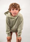The Boston Kids Erkek Çocuk Kapüşonlu Sweatshirt Yeşil 6424