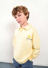The Boston Kids  Erkek Çocuk Polo Yaka Sweatshirt Sarı 6422