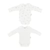 Tiffany Baby Bebek Kite Runnet Theme 2' li Uzun Kol Zıbın Set Ekru  33011