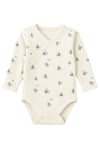 Tiffany Baby Bebek Krooboy Organik Theme Uzun Kol Zıbın Krem 14020