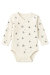 Tiffany Baby Bebek Krooboy Organik Theme Uzun Kol Zıbın Krem 14020