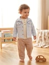 Tiffany Baby Bebek Linen Breeze Theme Pantolon Bej 52031
