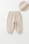 Tiffany Baby Bebek Lycra Theme Müslin Pantolon Bej 26031