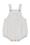 Tiffany Baby Bebek Lycra Theme Müslin Salopet Tulum Gri 27003