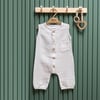 Tiffany Baby Bebek Müslin Theme Uzun Atlet Tulum Gri 26024