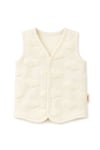 Tiffany Baby Bebek Puffy Cloudy Yelek Krem 30005