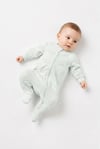 Tiffany Baby Bebek Puffy Love Theme Fermuarlı Patikli Tulum Yeşil 32040