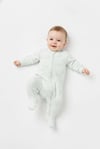 Tiffany Baby Bebek Puffy Love Theme Fermuarlı Patikli Tulum Yeşil 32040