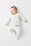 Tiffany Baby Bebek Puffy Love Theme Patikli Alt Üst Takım Yeşil 32010