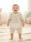 Tiffany Baby Bebek Spring Theme Müslin Fırfırlı Üst Yeşil 57140