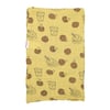 Tiffany Baby Cookie Baskılı Müslin Bebek Battaniye Sarı 79080 