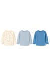 Tiffany Baby Erkek Bebek Mini Home Theme 3'lü Sweat Set Mavi 47096