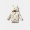 Tiffany Baby Erkek Bebek Wool Dinosaur Müslin Hırka Krem 38027