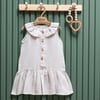 Tiffany Baby Kız Bebek Müslin Theme Elbise Gri 26086
