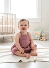 Tiffany Baby Kız Bebek Pötikare Theme Müslin Salopet Tulum Kırmızı 19003