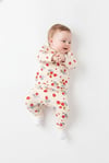 Tiffany Baby Kız Bebek Strawberry Garden Theme Alt Üst Takım Ekru 15012