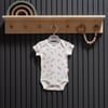 Tiffany Baby Purple Grape Theme Yarım Kol Badi Beyaz 47008