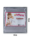 Tiffany Conform Kapitoneli Bebek Yatak Örtüsü Gri 971040