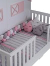 Tiffany Satürn Kenar Koruma Ve Örgü Seti Pembe