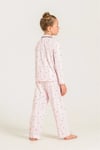 U.S Polo Assn Kız Çocuk Gömlek Pijama Takımı Pembe US2726-G
