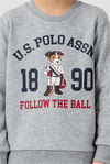 U.S Polo Assn Erkek Çocuk Baskılı Eşofman Takımı Gri US2632-G