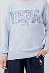 U.S Polo Assn Erkek Çocuk Nakışlı Eşofman Takımı Mavi US2610-4