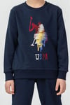 U.S Polo Assn Erkek Çocuk Nakışlı Eşofman Takımı Lacivert US2625-4